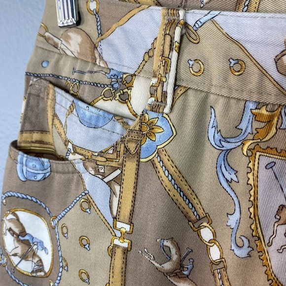 Vintage 90's Carroll Reed Horse Riding Theme Pants - Picture 3 of 11